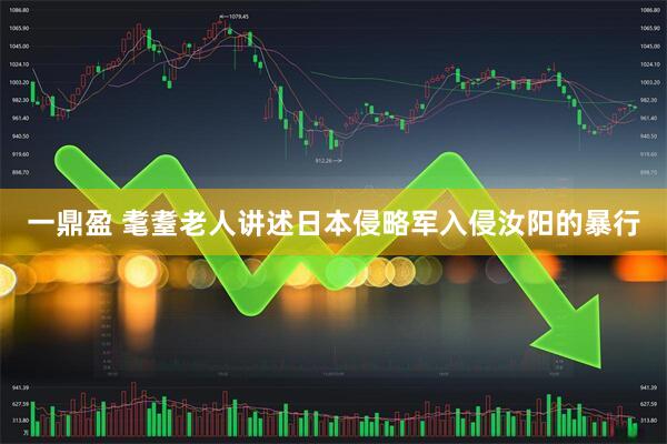 一鼎盈 耄耋老人讲述日本侵略军入侵汝阳的暴行