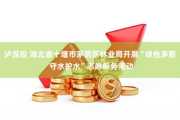 泸深投 湖北省十堰市茅箭区林业局开展“绿色茅箭 守水护水”志愿服务活动